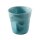 Espresso Tasse Knick-Becher, Karibik Blau, Revol, 8cl, 6 x 6,5 cm, Kult