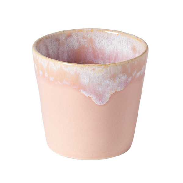 Costa Nova Lungo Becher Grespresso, Rosa, 210 ml, Tasse für Caffè Lungo, 8 x 7,5 cm