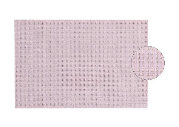 Rechteckiges Platzset, Tischset, rosa, 45x30cm, Wurm