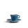 Espresso Tasse mit Untertasse, Gardenia, 65 ml, Blau, Clubhouse, 5,7 x 6,2 cm,