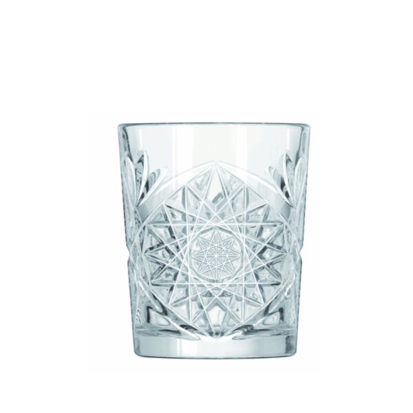 Shot Glas mit Ornament, Hobstar, 60 ml, Onis (Libbey)