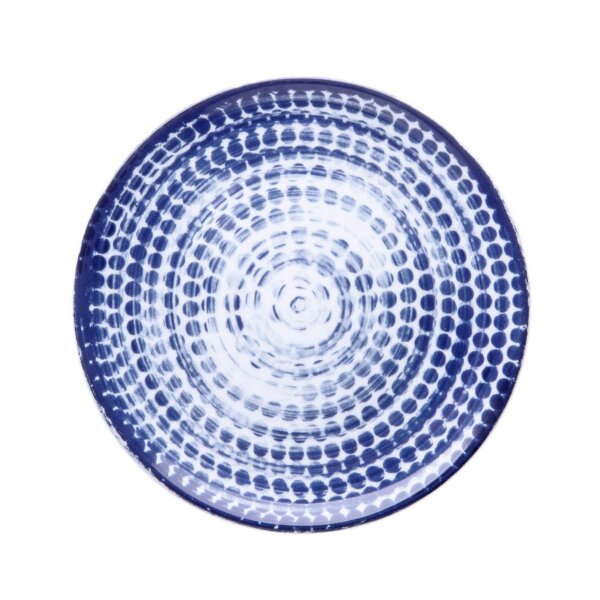Teller für Gebäck, Kuchen oder Beilagen, Langenthal Points Blue, 16 cm, G. Benedikt