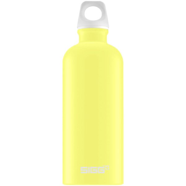 SIGG Trinkflasche Lucid Ultra Lemon, Gelb, 0,6 l, Aluminium, 8773.50