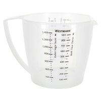Rührbecher mit Deckel "Helena", 1,4 l, rot, Westmark