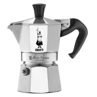 Bialetti Moka Express, Aluminium-Espressokocher für 2 Tassen