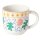 Costa Nova Summer Bliss Becher, Tulip Weiß, Tasse mit Henkel, 49 cl, 13,9 x 9,7 cm