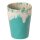 Costa Nova Lungo Latte Becher Grespresso, Türkis, 380 ml, Tasse für Latte Macchiato, 9 x 11,5 cm