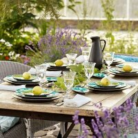 Teller für Gebäck, Kuchen oder Beilagen, Riviera Azur, 16 cm, Costa Nova